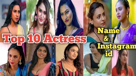 Top 20 Ullu Web Series Actress Name with Photos (Updated List。